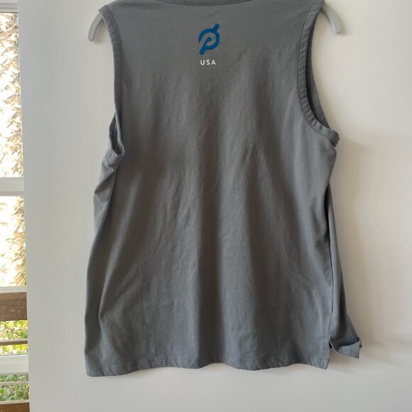 Peloton Rainbow Tank Top in Gray, Size Large - Picture 2 of 4